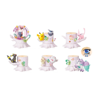 Authentic Pokemon figures re-ment Forest 6 Mysterious Shining location